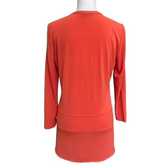 RALPH LAUREN Women's  Orange Tunic. Size PM - Picture 5 of 6